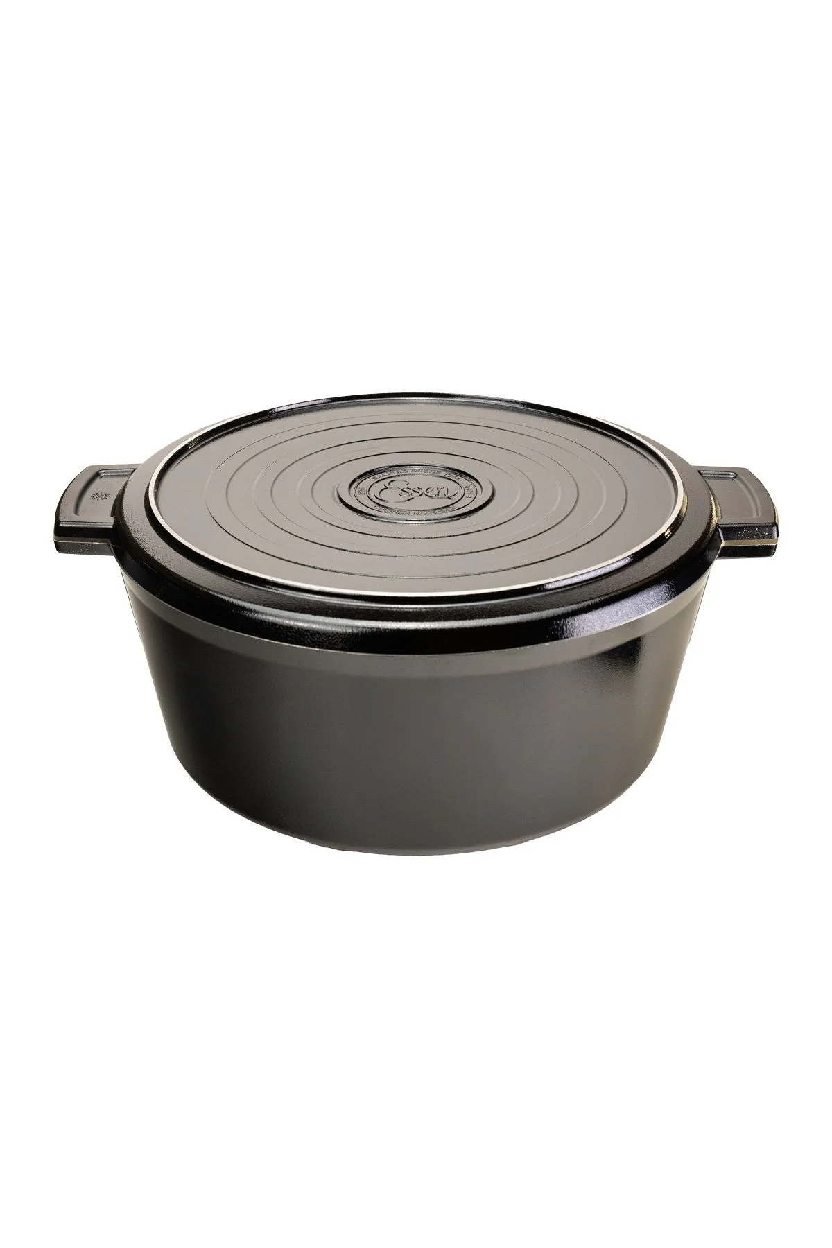 Cacerola 12 litros Essen Nuit con tapa grill